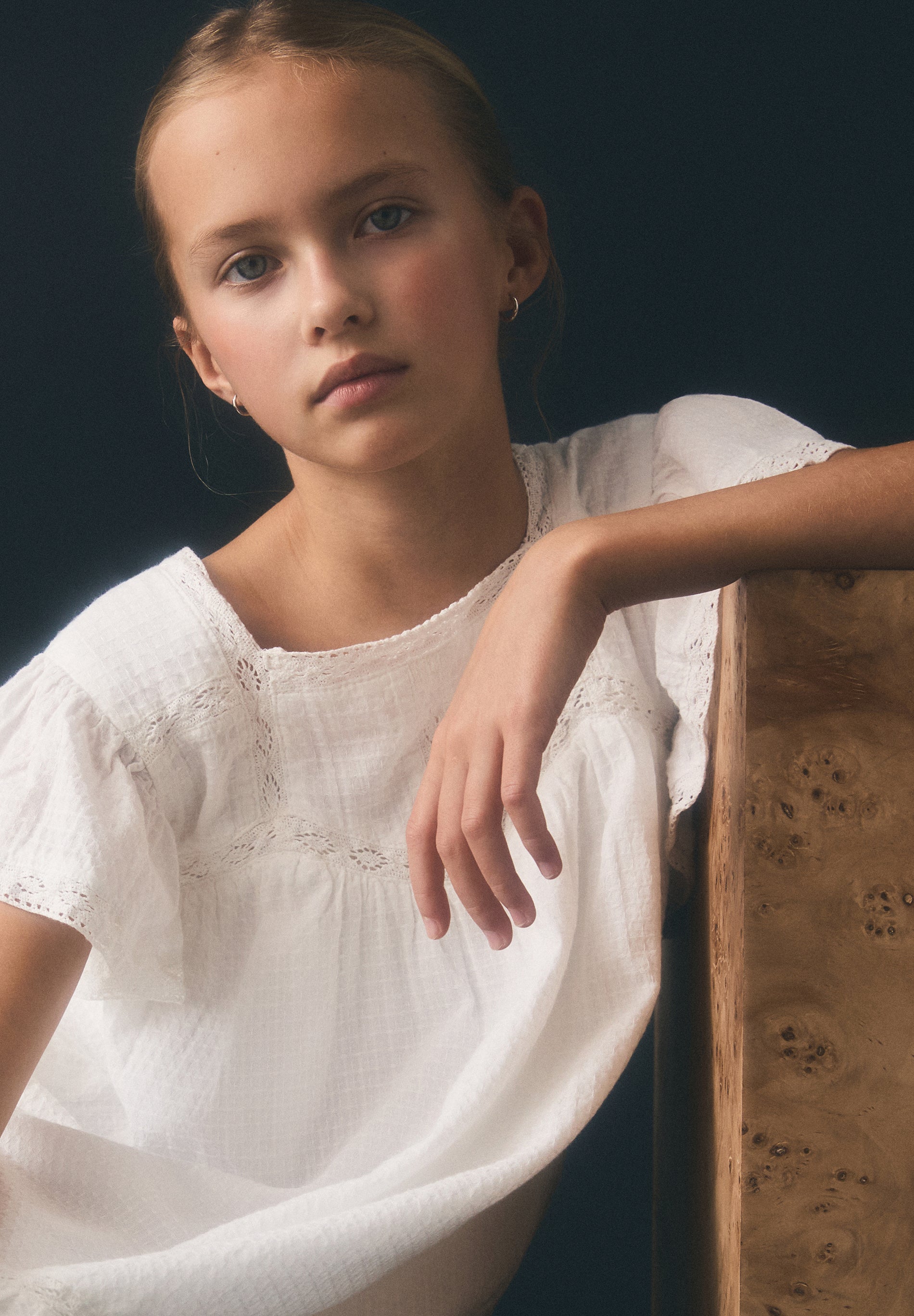 COTTON DRESS WITH DETAILS