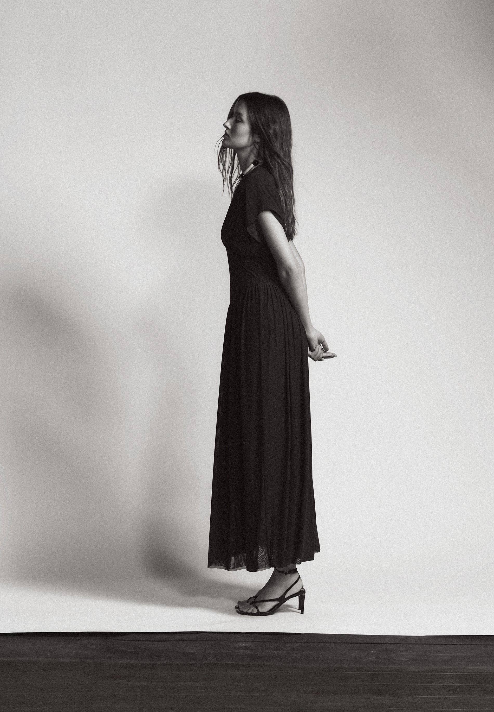 SCMESH BELT DRESS