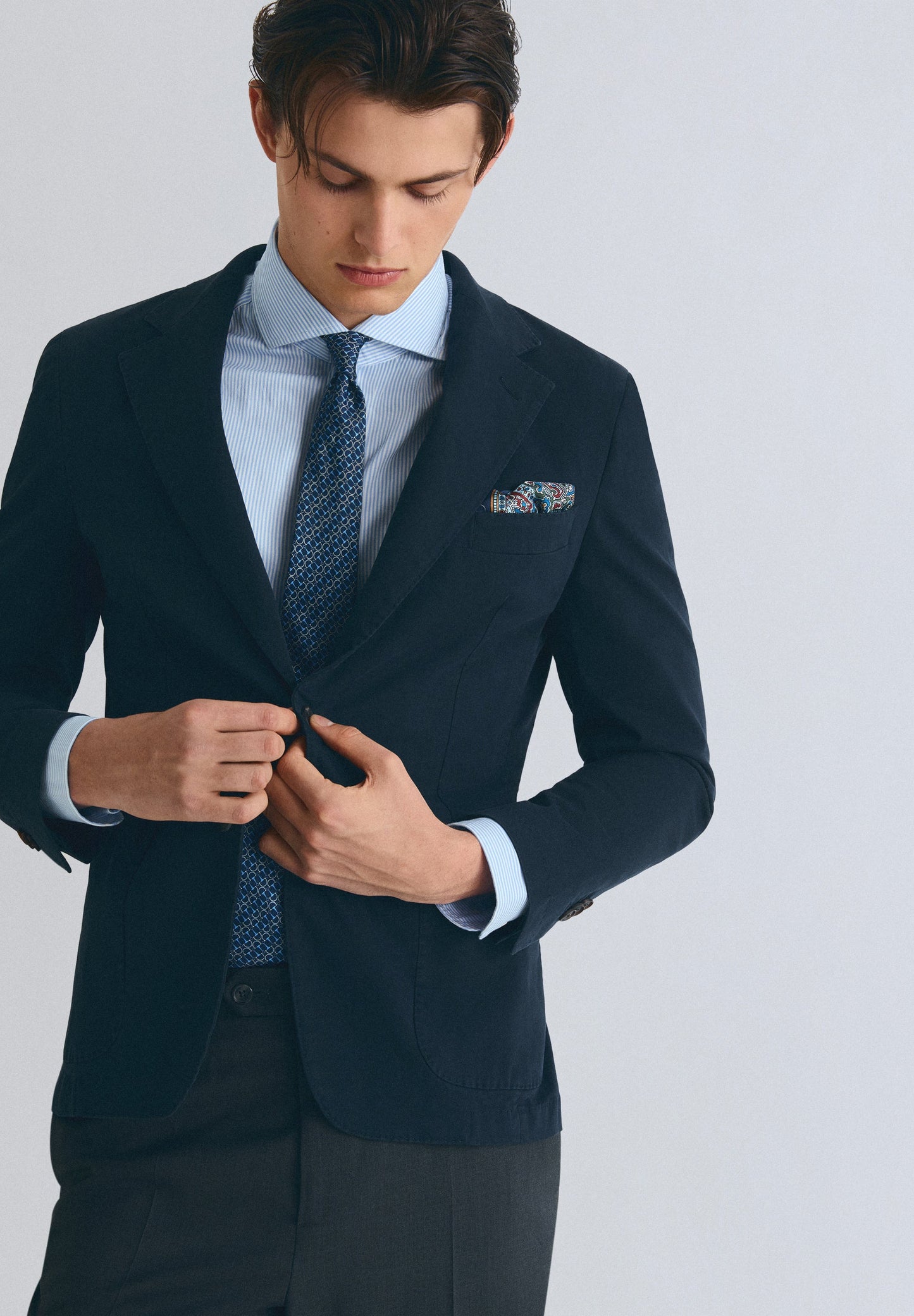 LIGHTWEIGHT COTTON BLAZER
