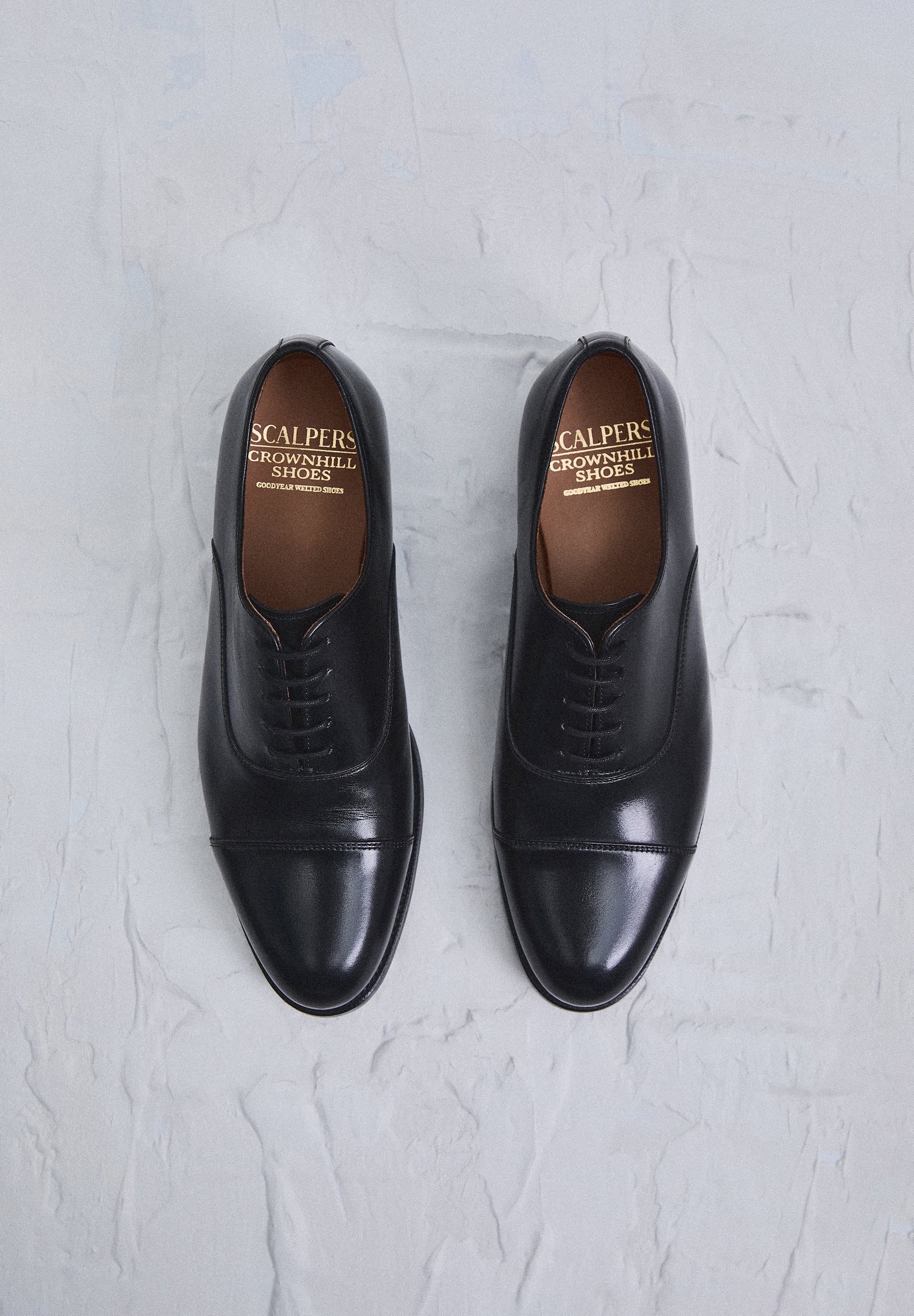 NAPPA LEATHER OXFORD SHOES