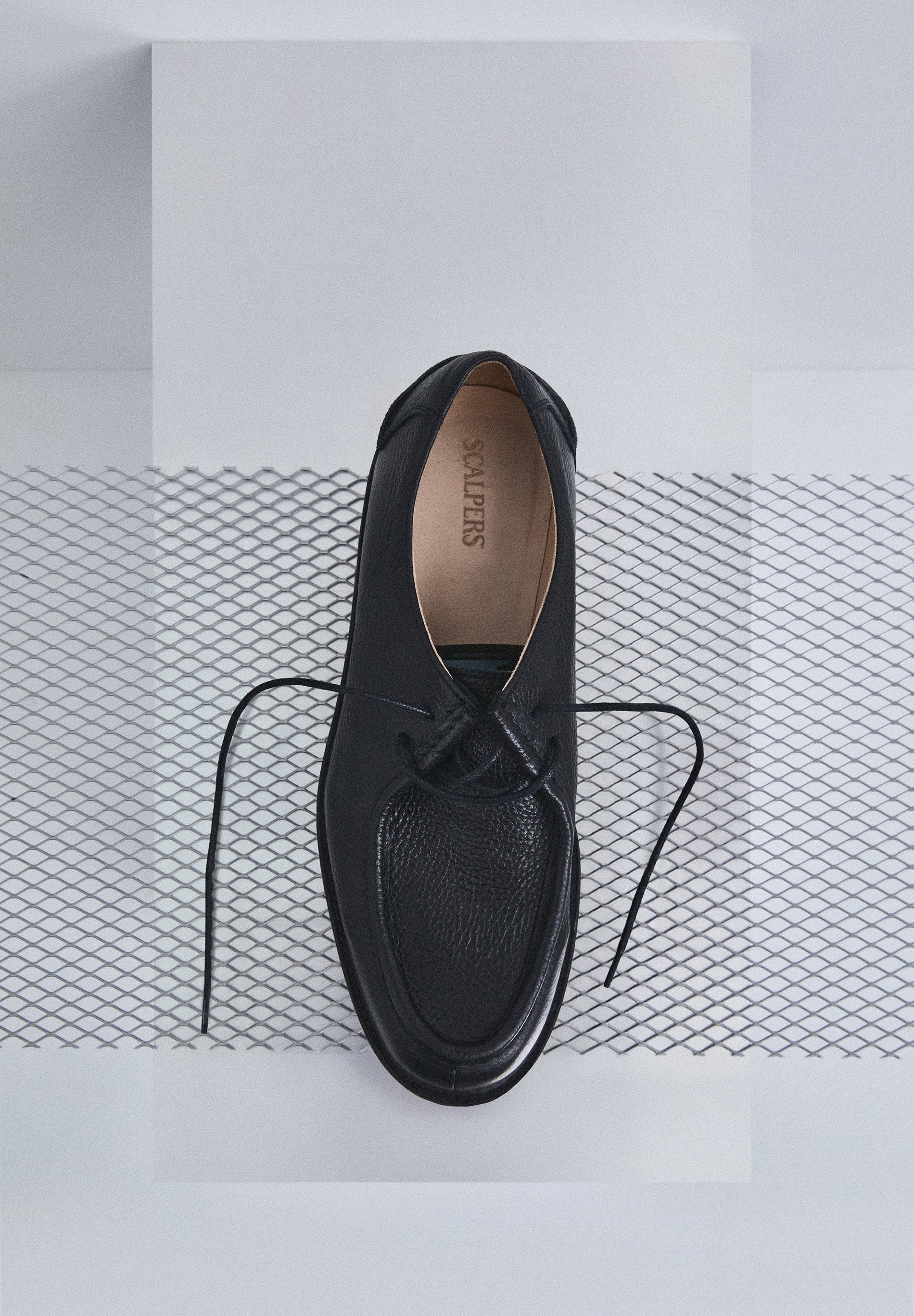 SCHOENEN LEER GEKARTELDE ZOOL