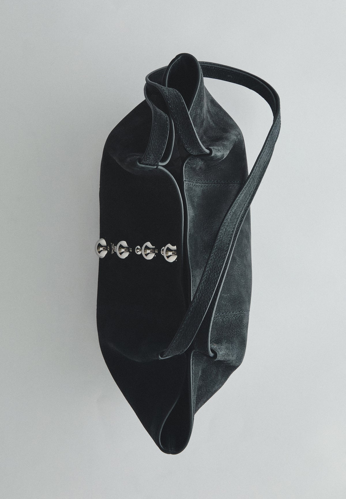 STUDDED SHOULDER BAG
