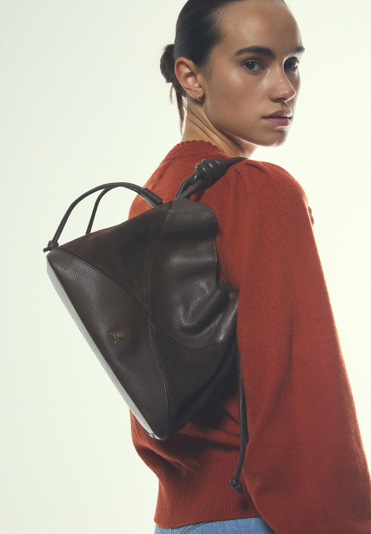 COMBINED LEATHER BAG