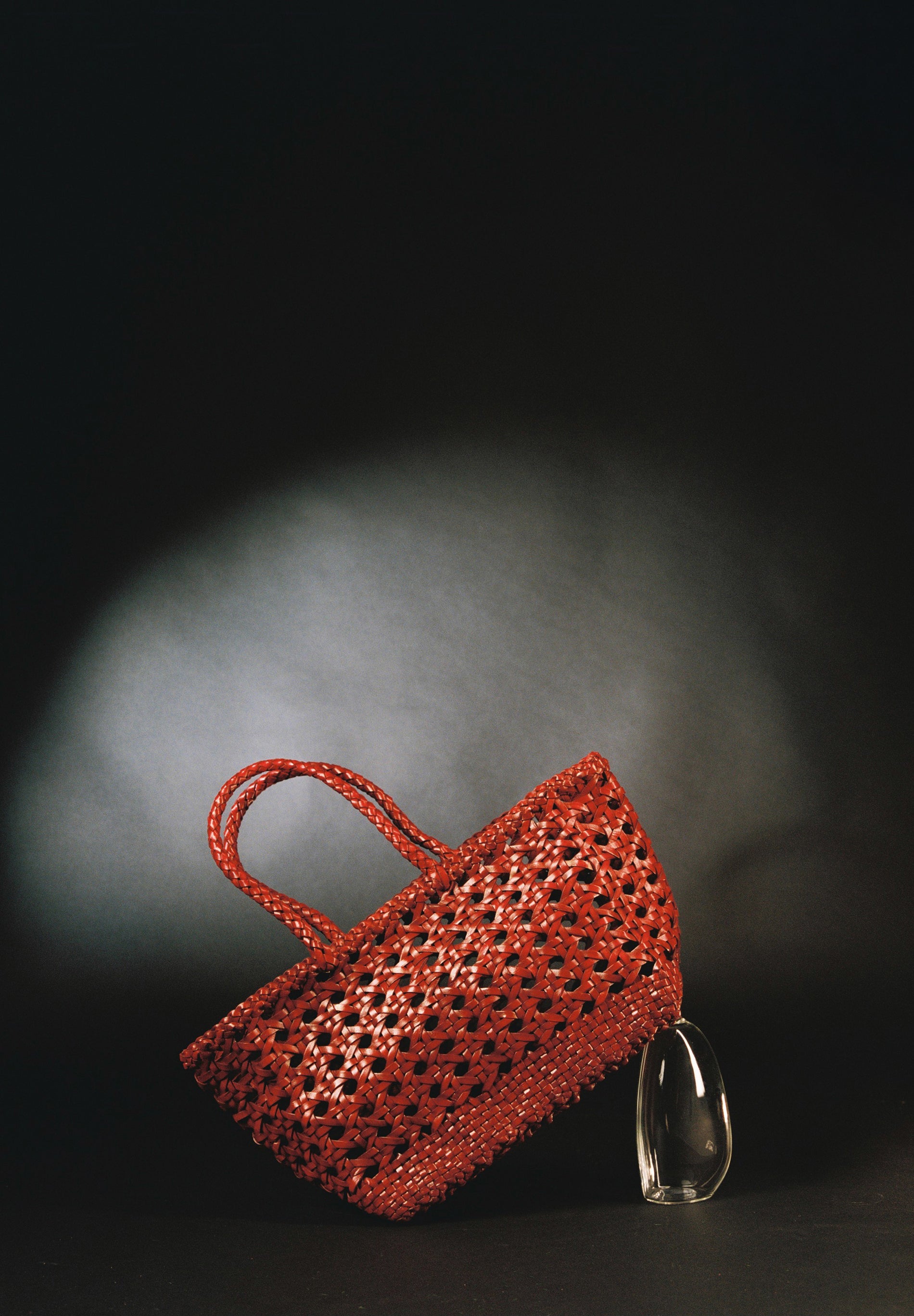 BRAIDED LEATHER BAG