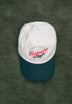CAP WITH CONTRAST EMBROIDERY