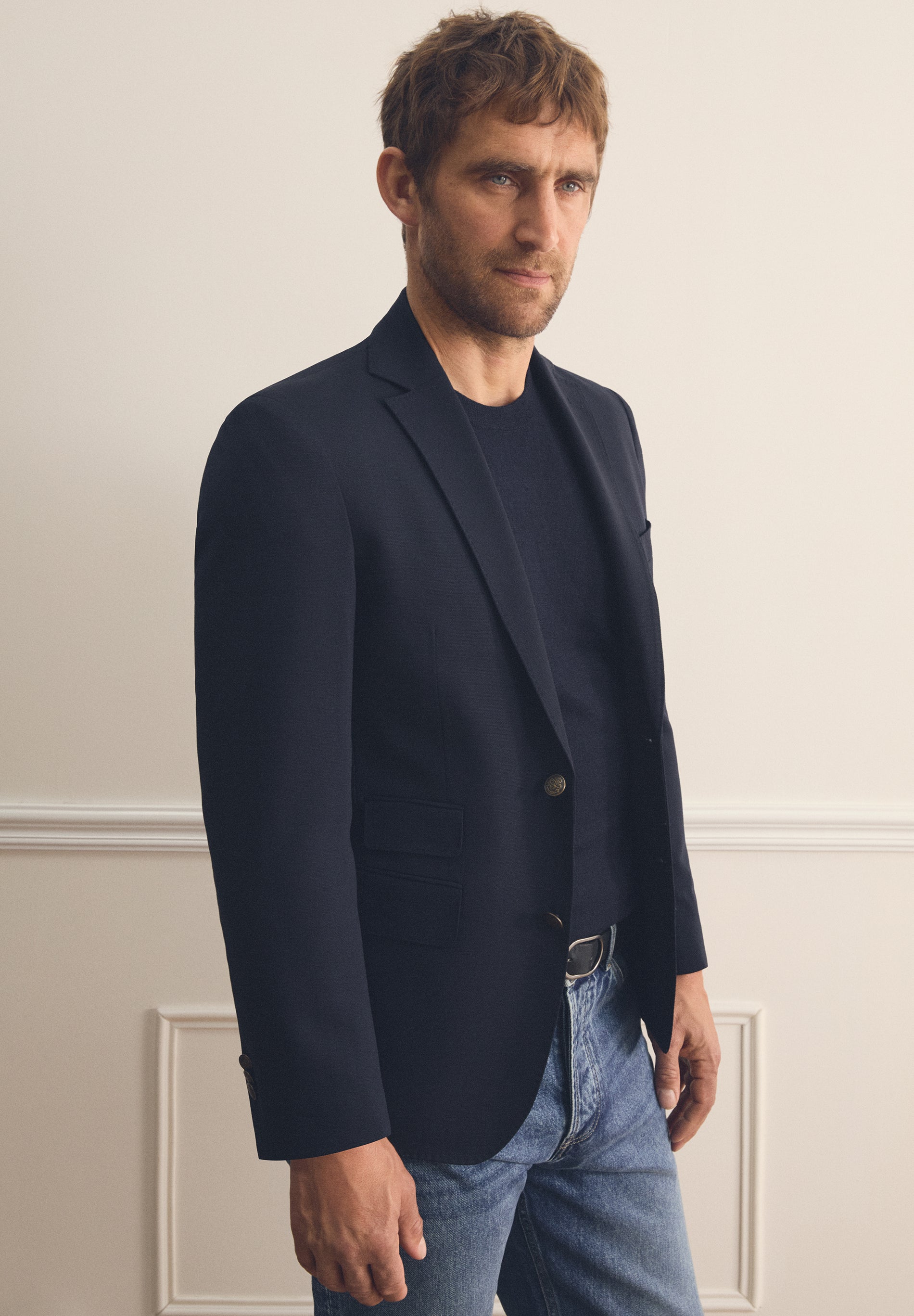 WOOL BLAZER WITH BUTTONS