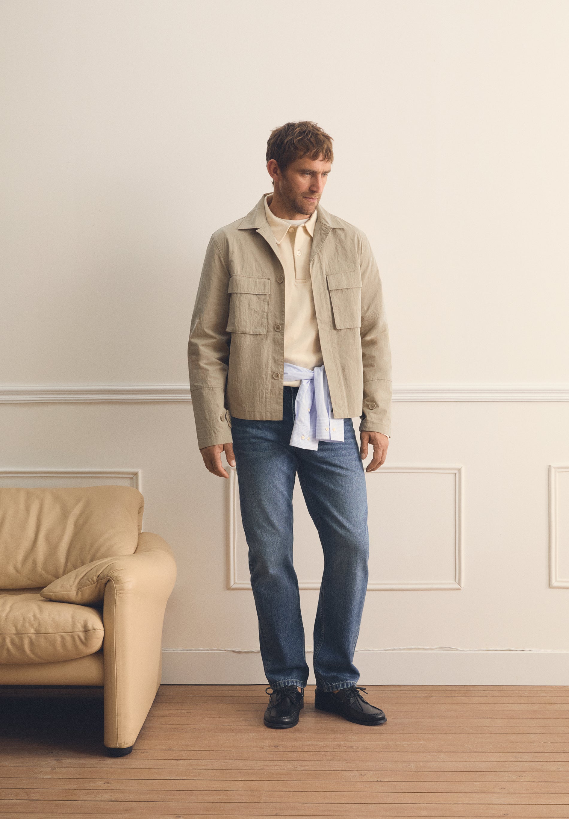 TECHNICAL OVERSHIRT WITH POCKETS