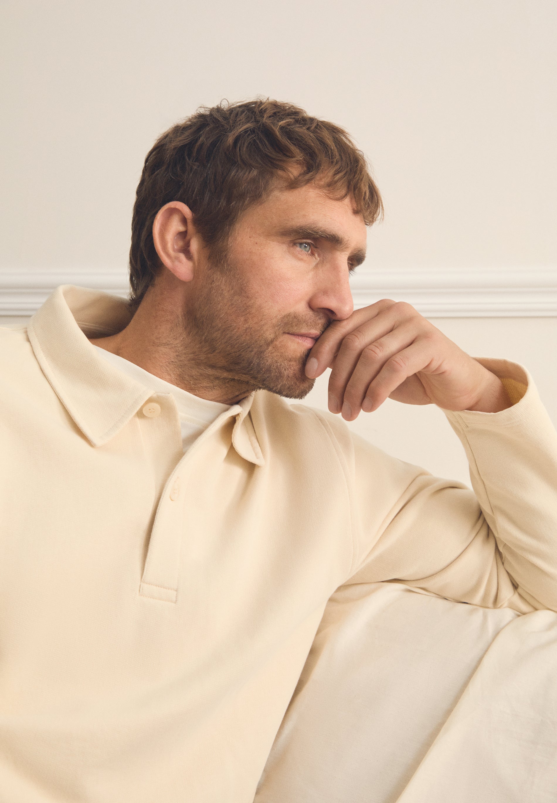 POLO NECK SWEATSHIRT