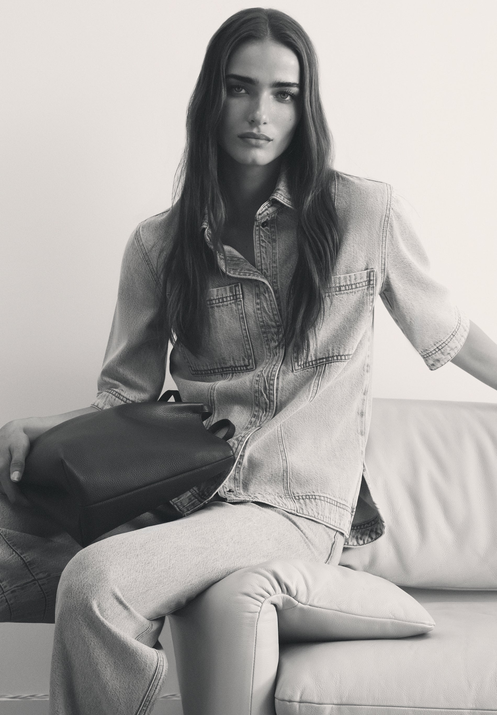 DENIM SHIRT WITH POCKETS
