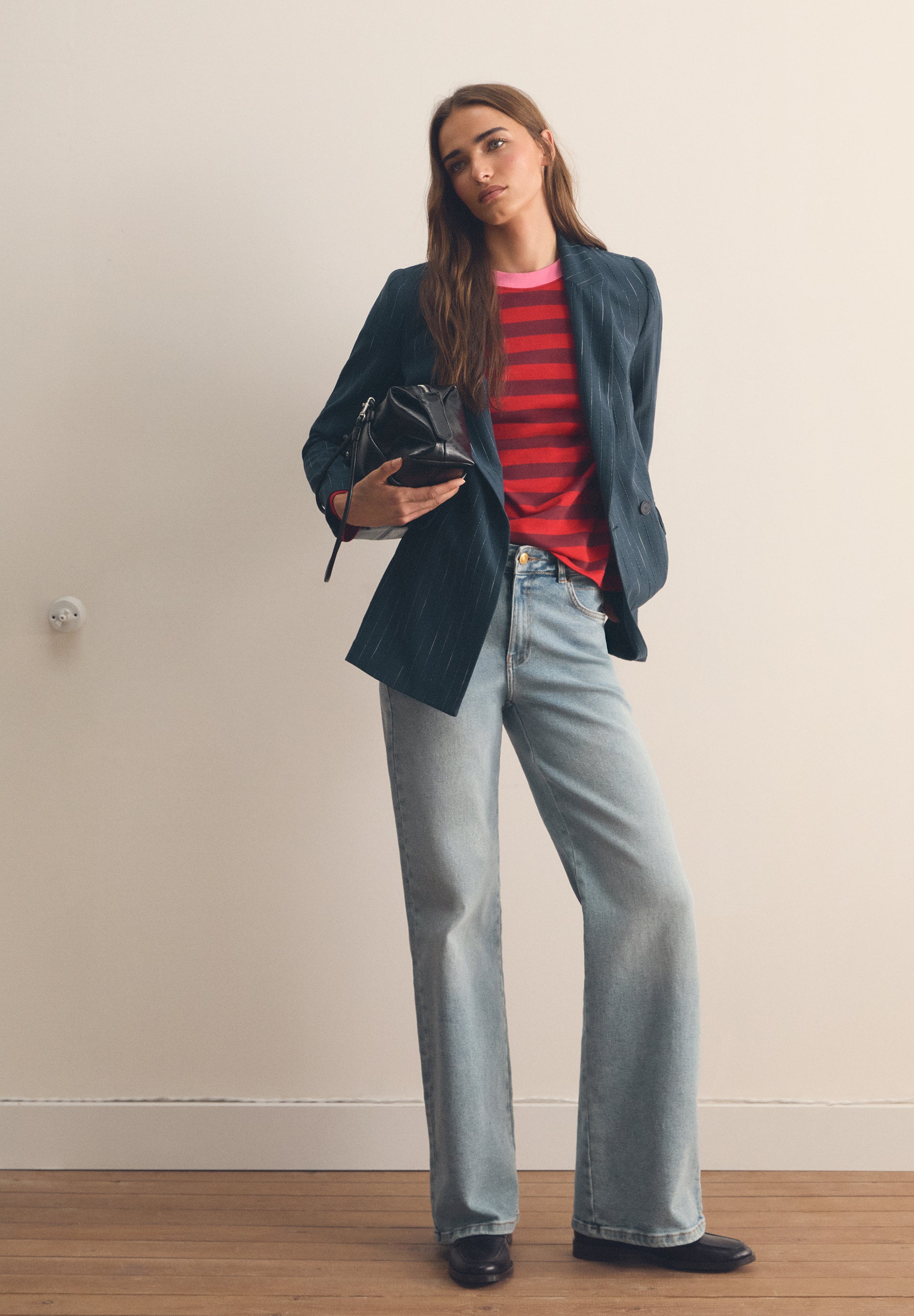 LUREX STRIPED BLAZER