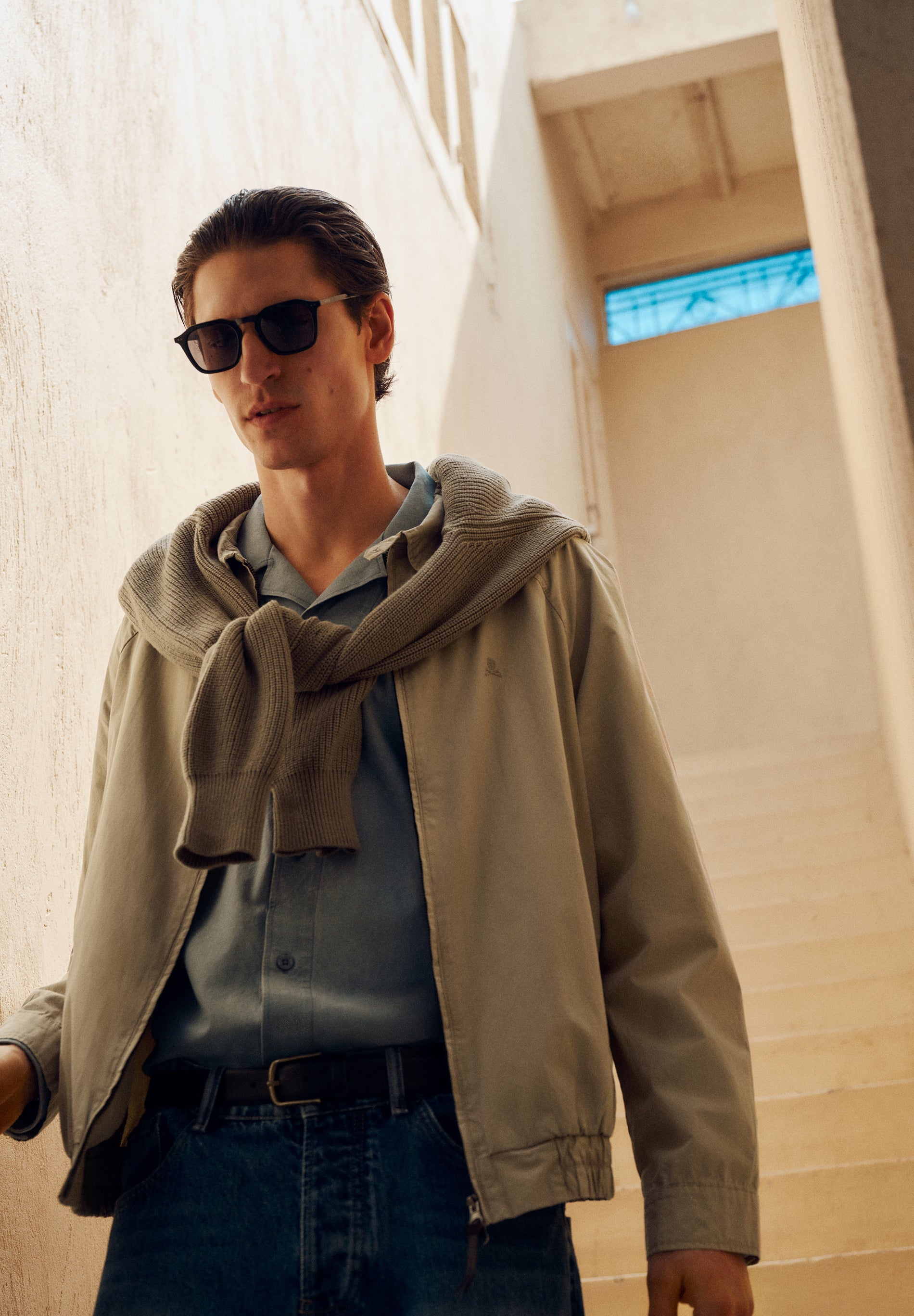 EMBROIDERED BOMBER JACKET