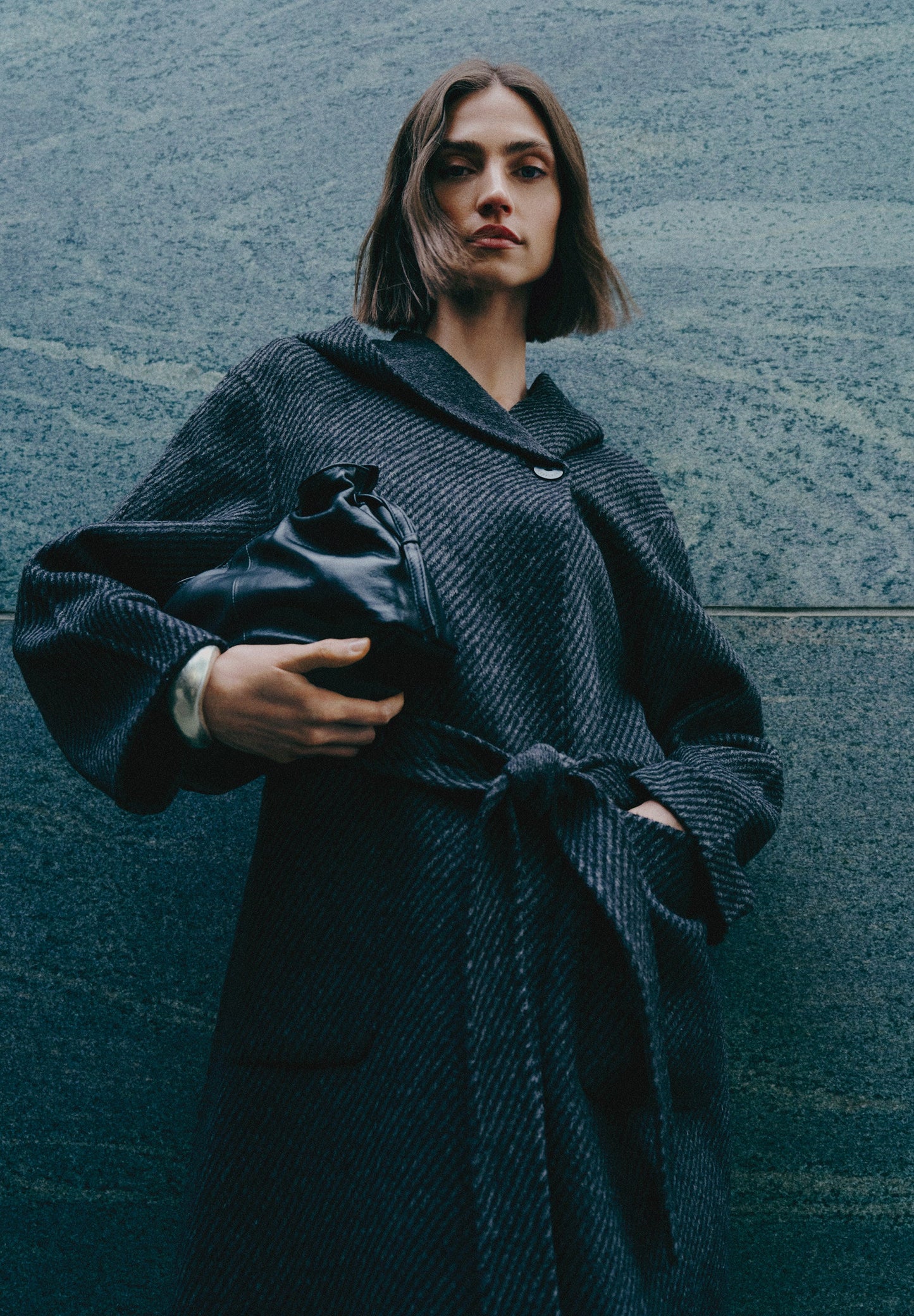 LEATHER BAG WITH STRAPS