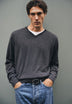 SCPREMIUM CASHMERE TRICOT V NECK