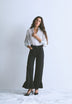 JEANS WITH RUFFLE DETAIL
