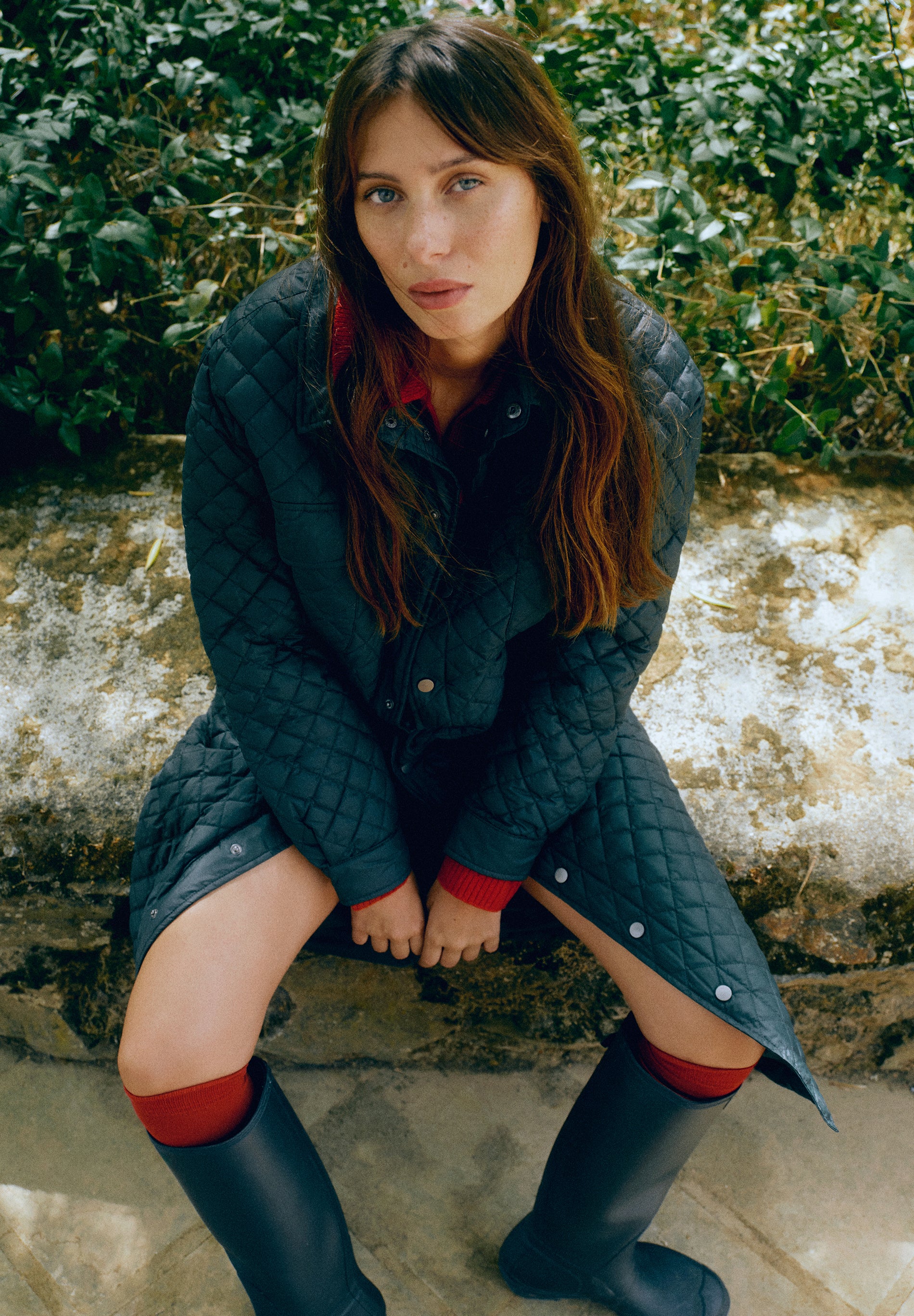 LONG WATERPROOF PUFFER COAT