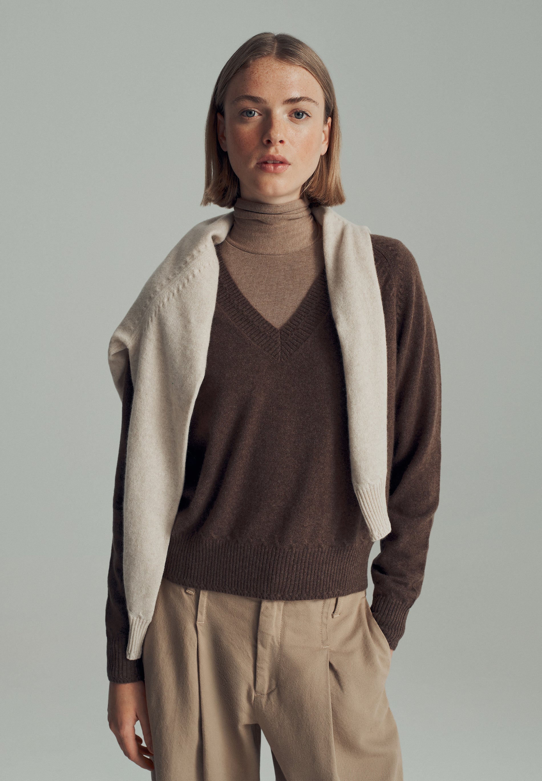 SCCASHMERE V JUMPER