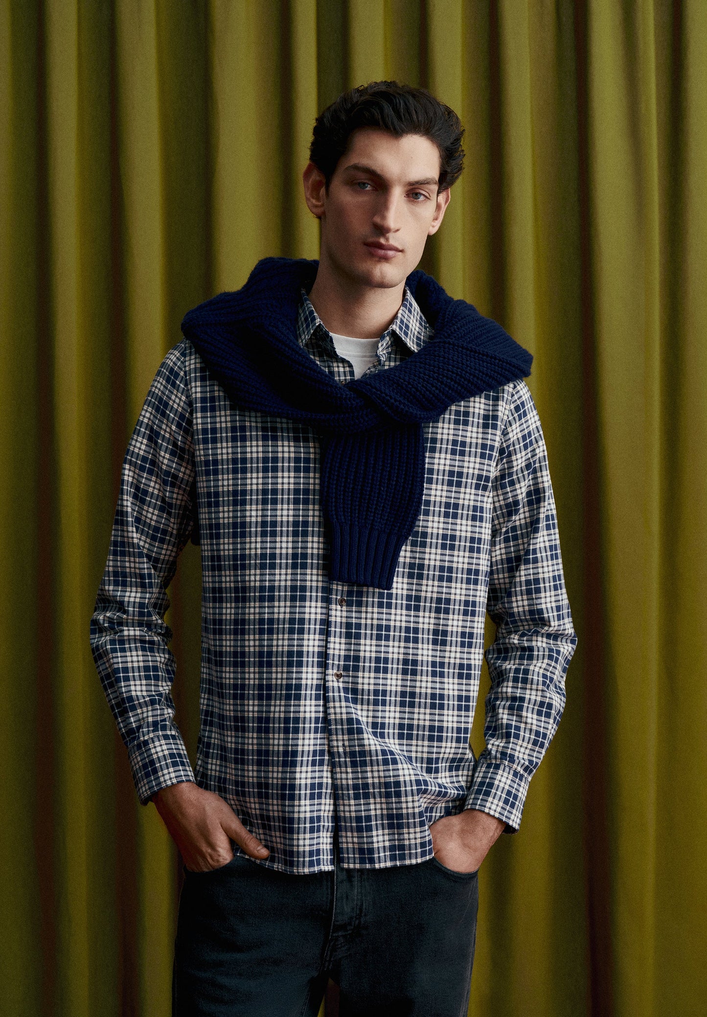 SHIRT MET SCHOTSE RUITJESPRINT