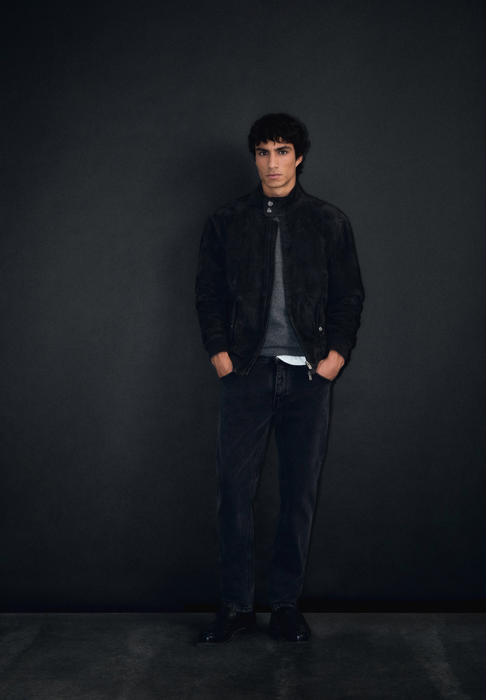 SUEDE LEATHER JACKET