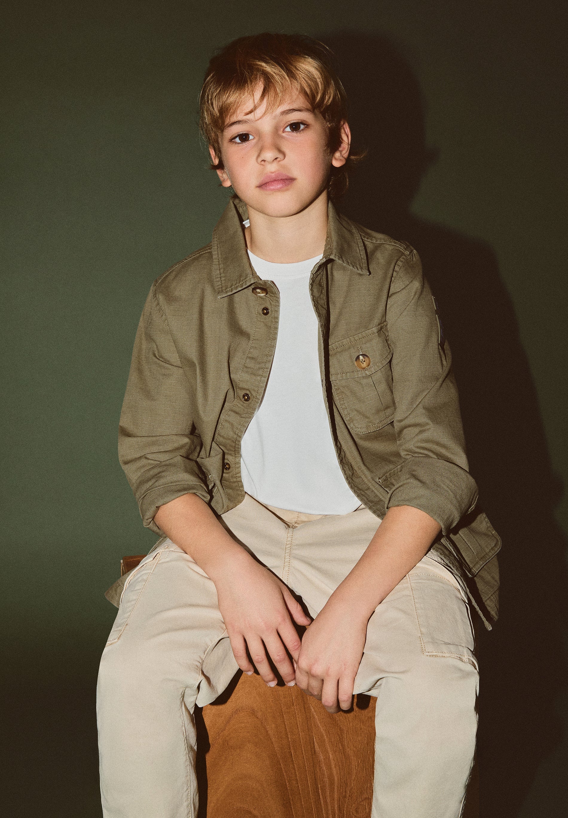 SAFARI JACKET WITH POCKETS