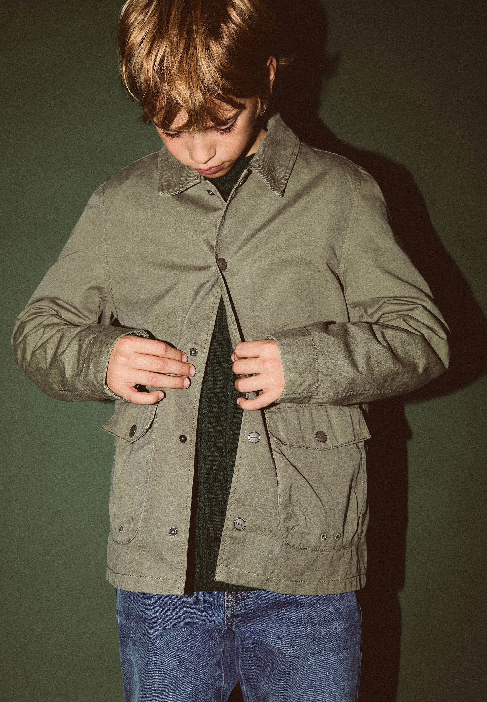 COTTON JACKET WITH POCKETS