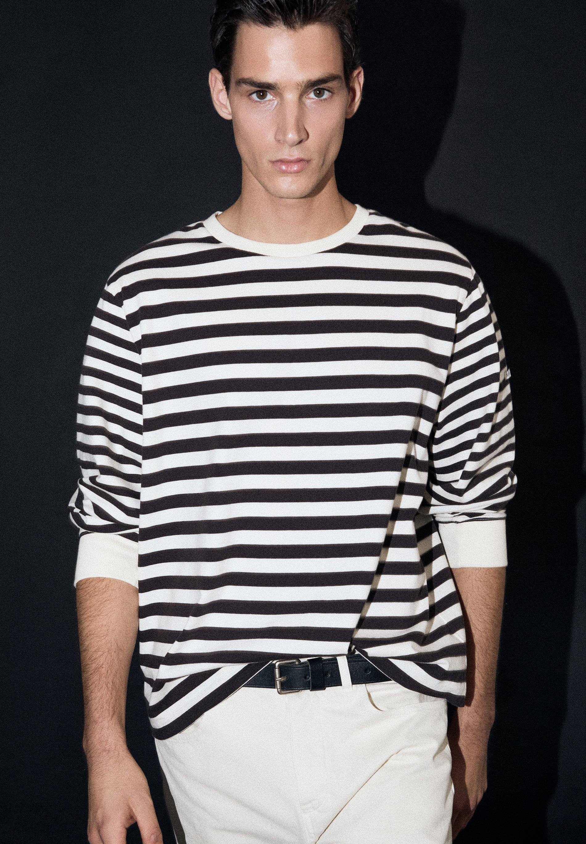 SCMIXEDSTRIPED LS TEE