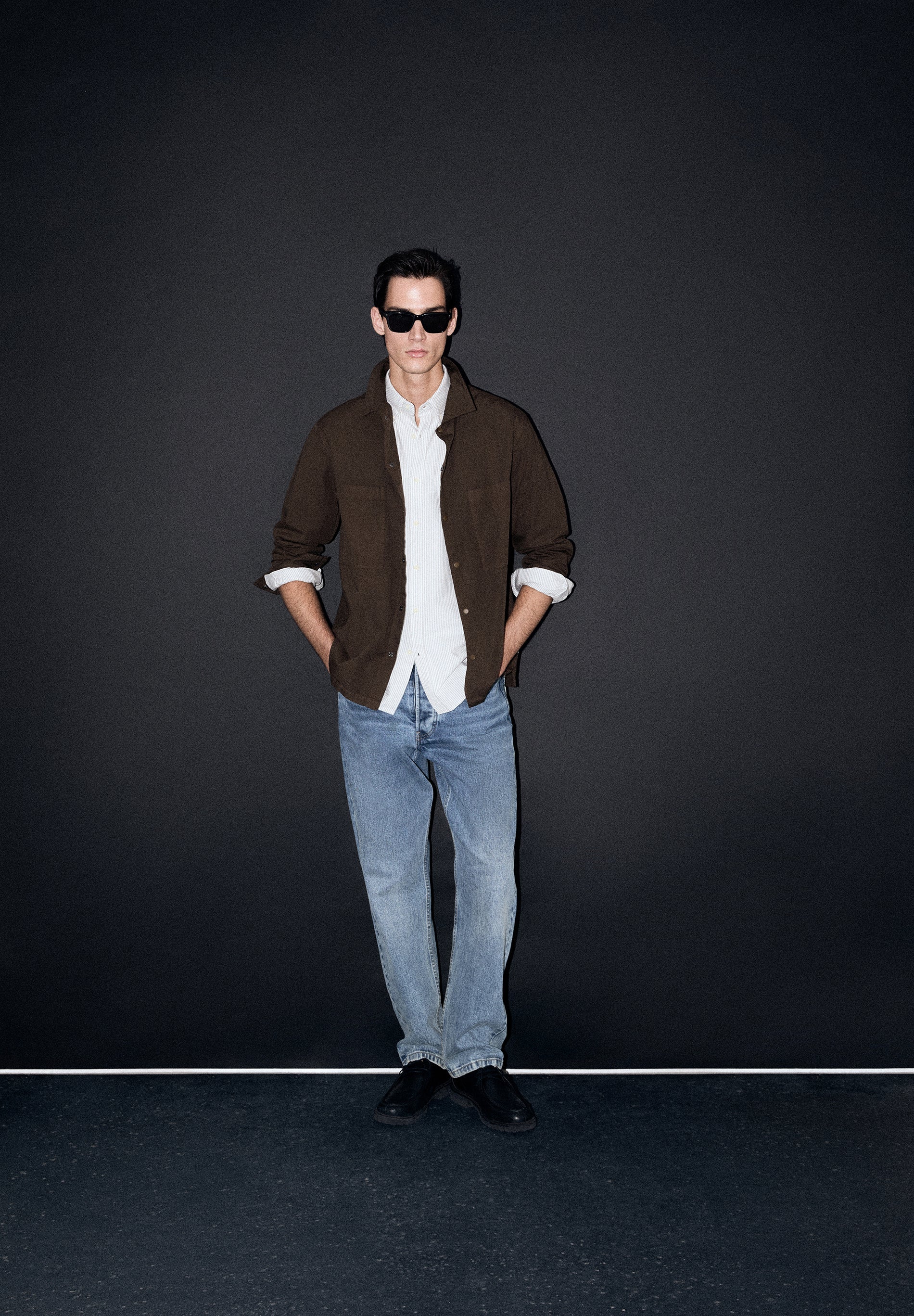 CLASSIC COLLARED OVERSHIRT