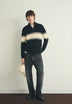 HIGH NECK KNIT SWEATER