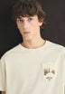 FADED PRINT T-SHIRT