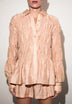 SMOCKED SHIRT