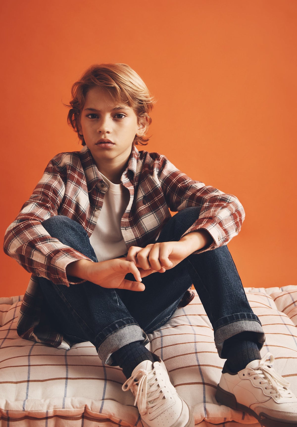 TARTAN PRINT SHIRT