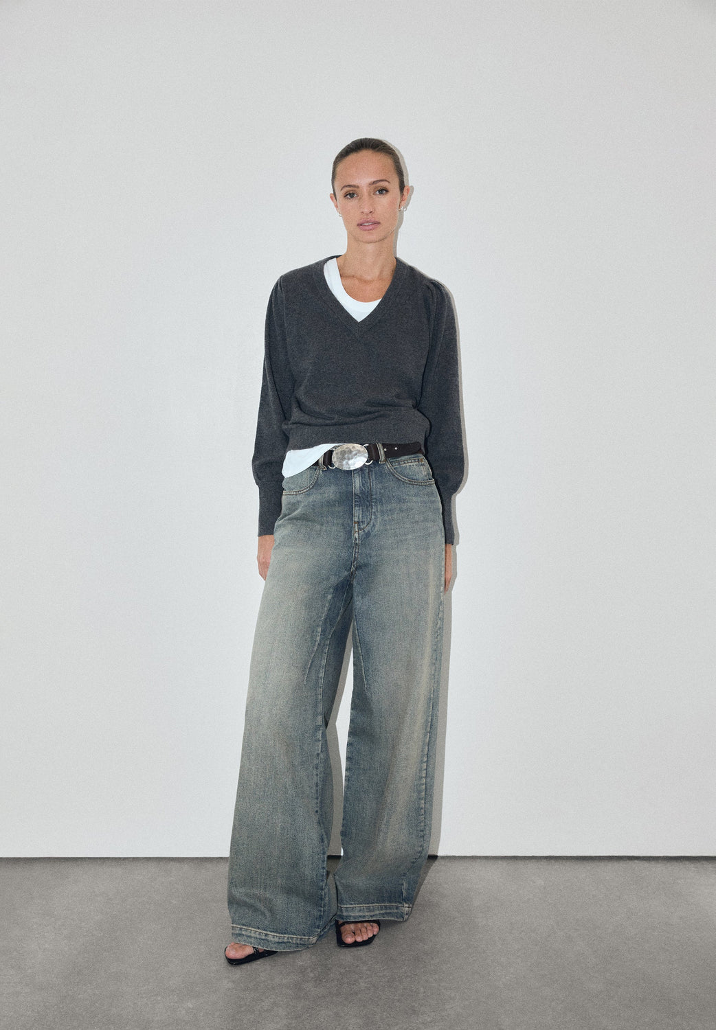 JEANS FULL LENGTH TIRO ALTO - Scalpers