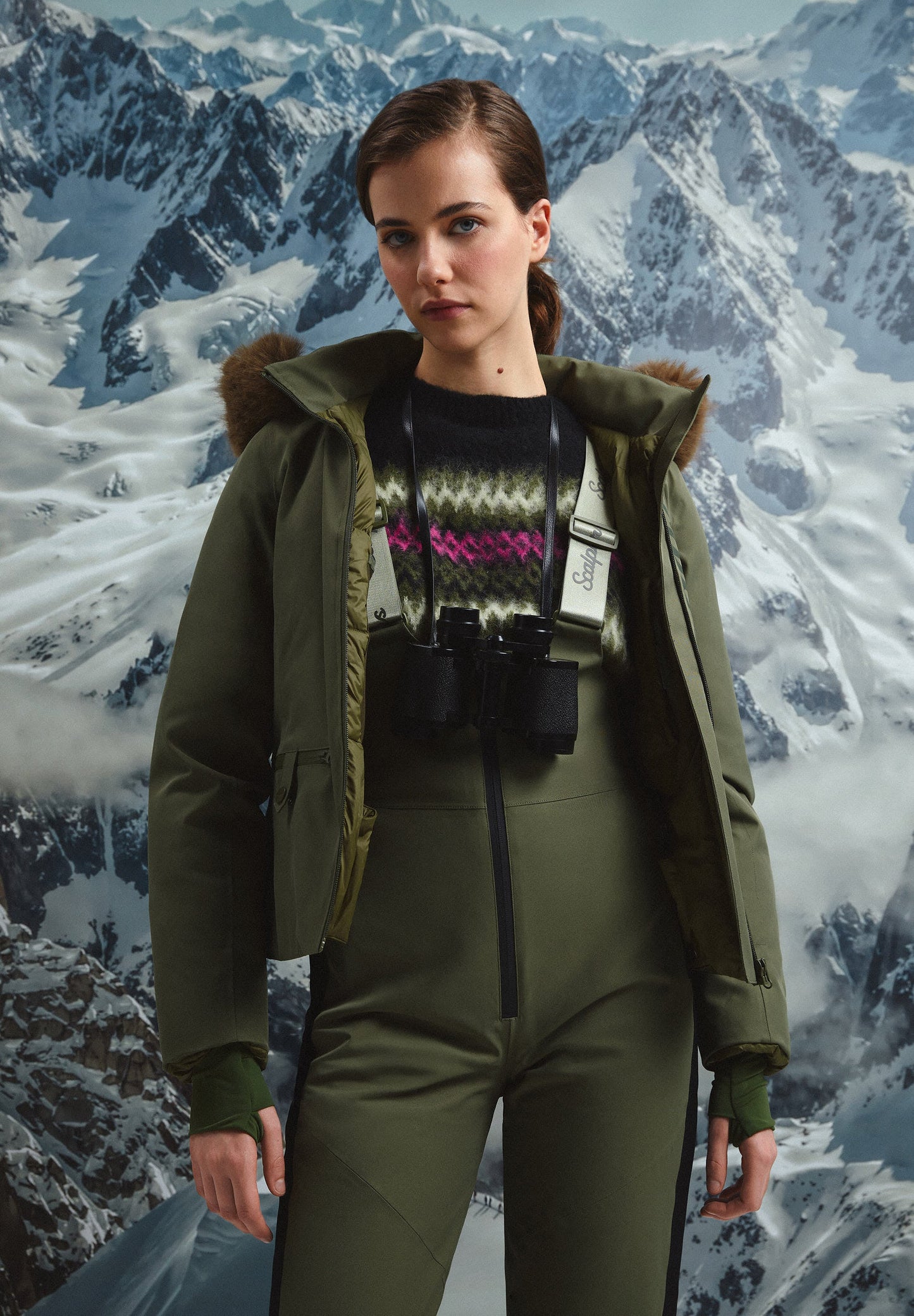 ADRENALINE SKI JACKET WITH FUR HOOD