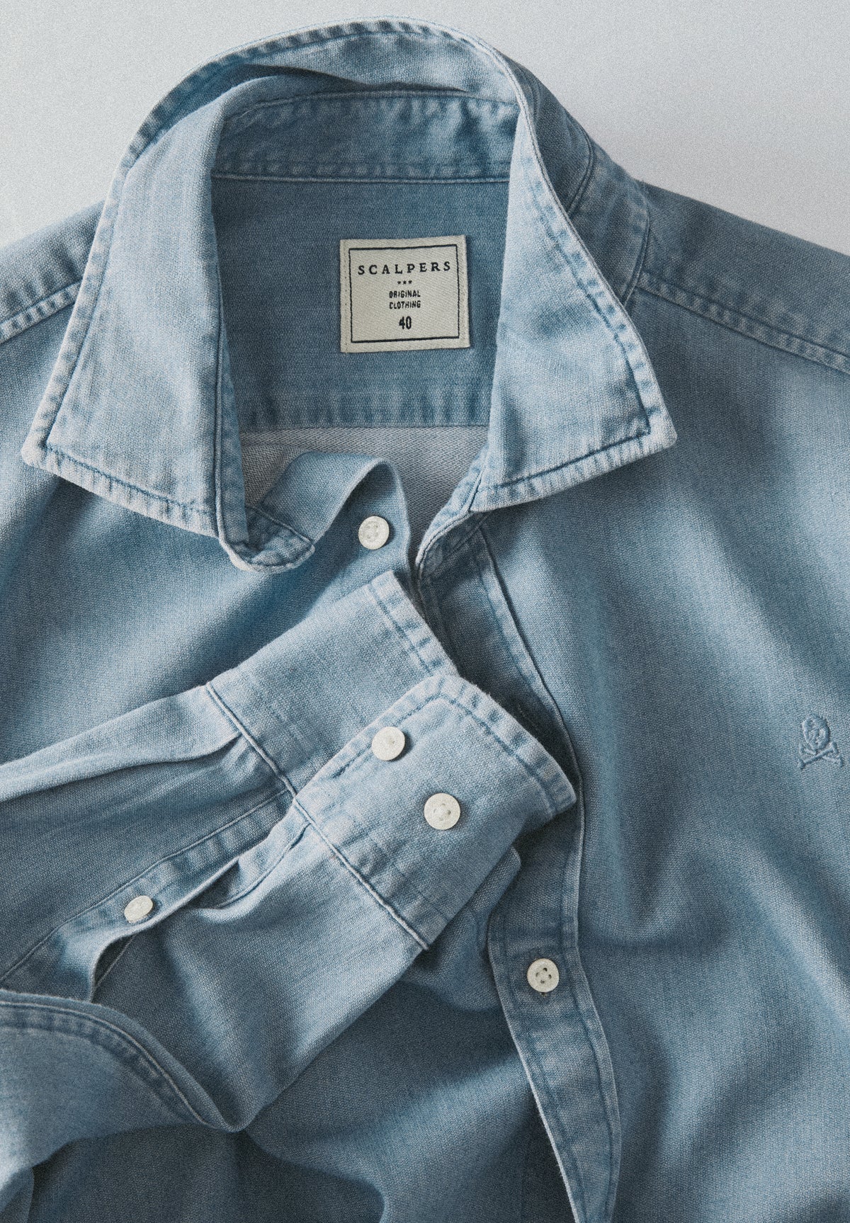 BASIC DENIM SHIRT