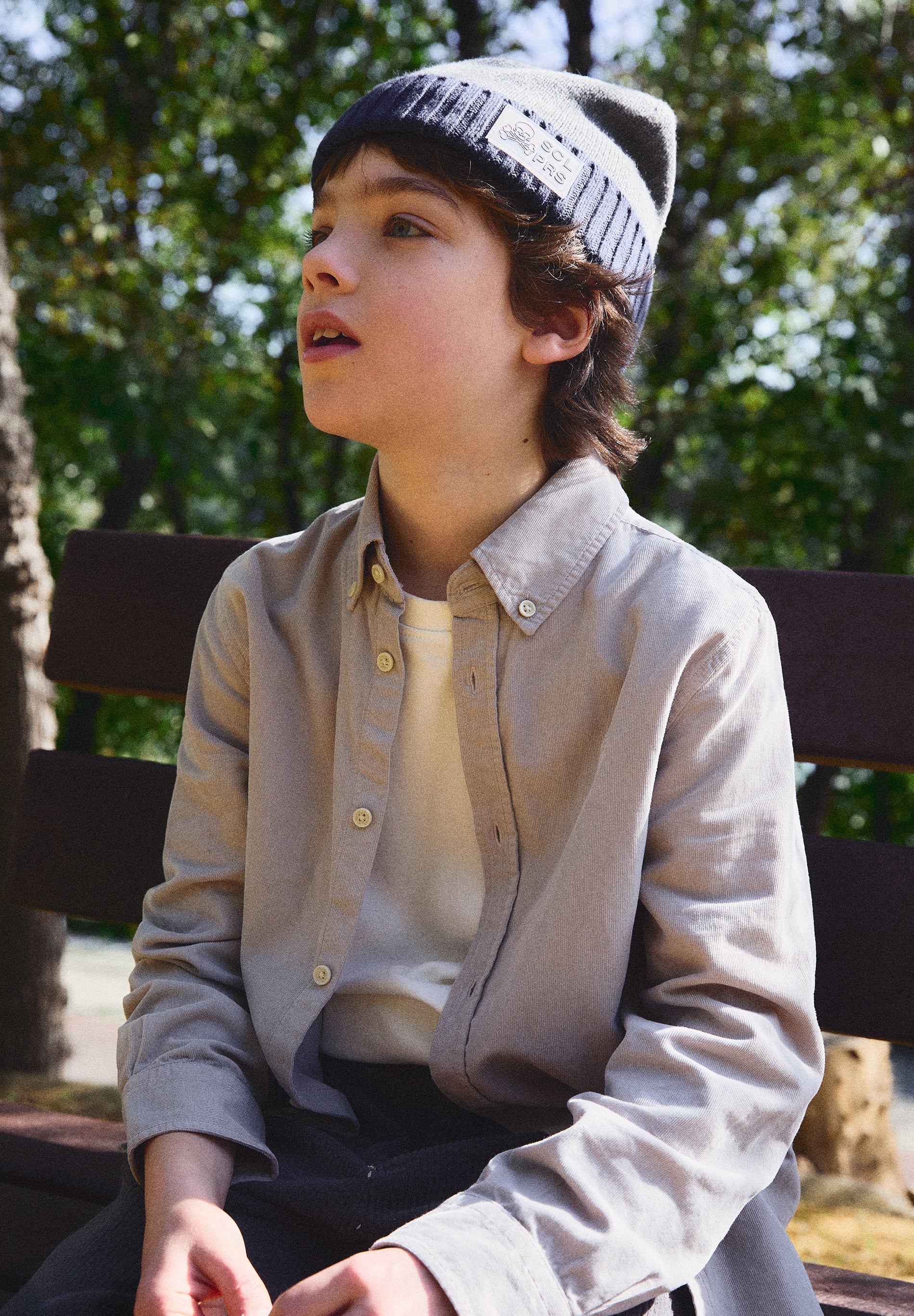 OVERHEMD GEBORDUURD DOODSKOPJE