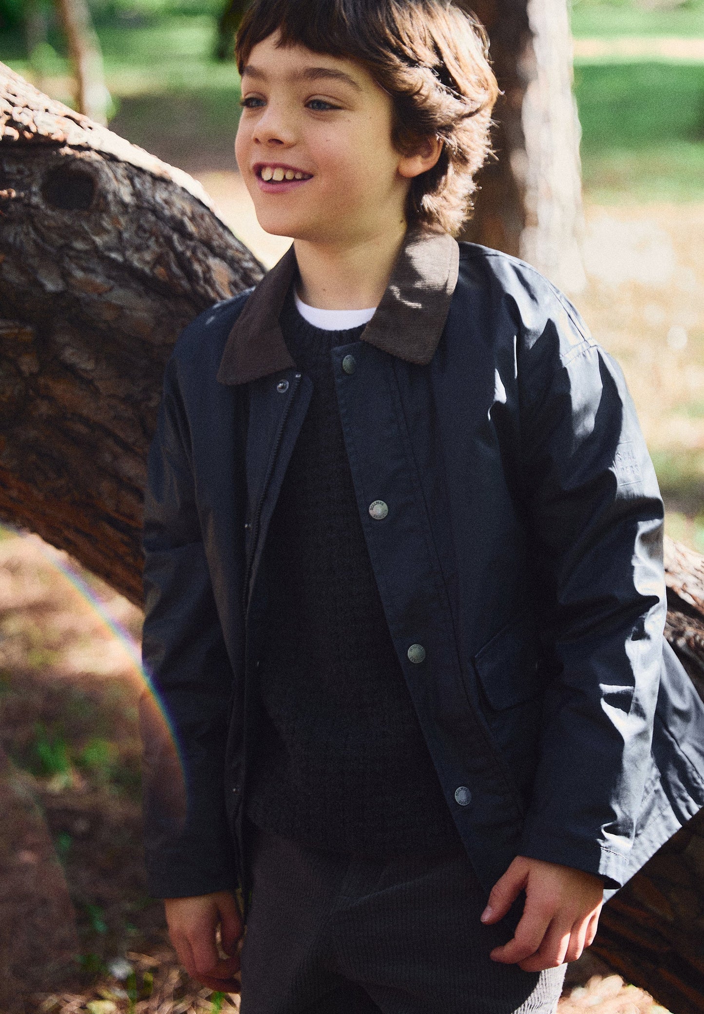 CHAQUETA CUELLO CONTRASTE PANA - Scalpers