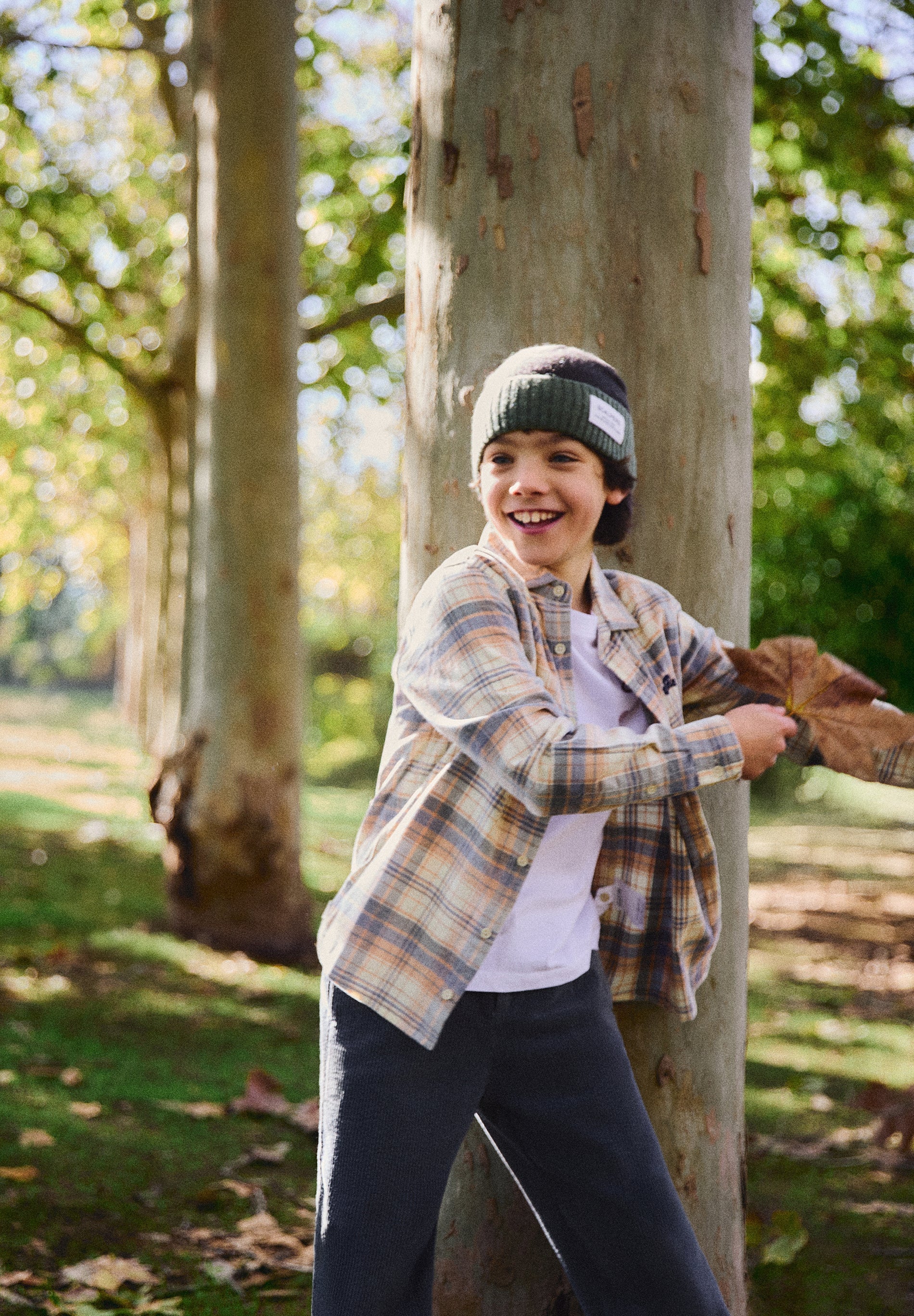 SCKCHECKCORDSHIRT KIDS