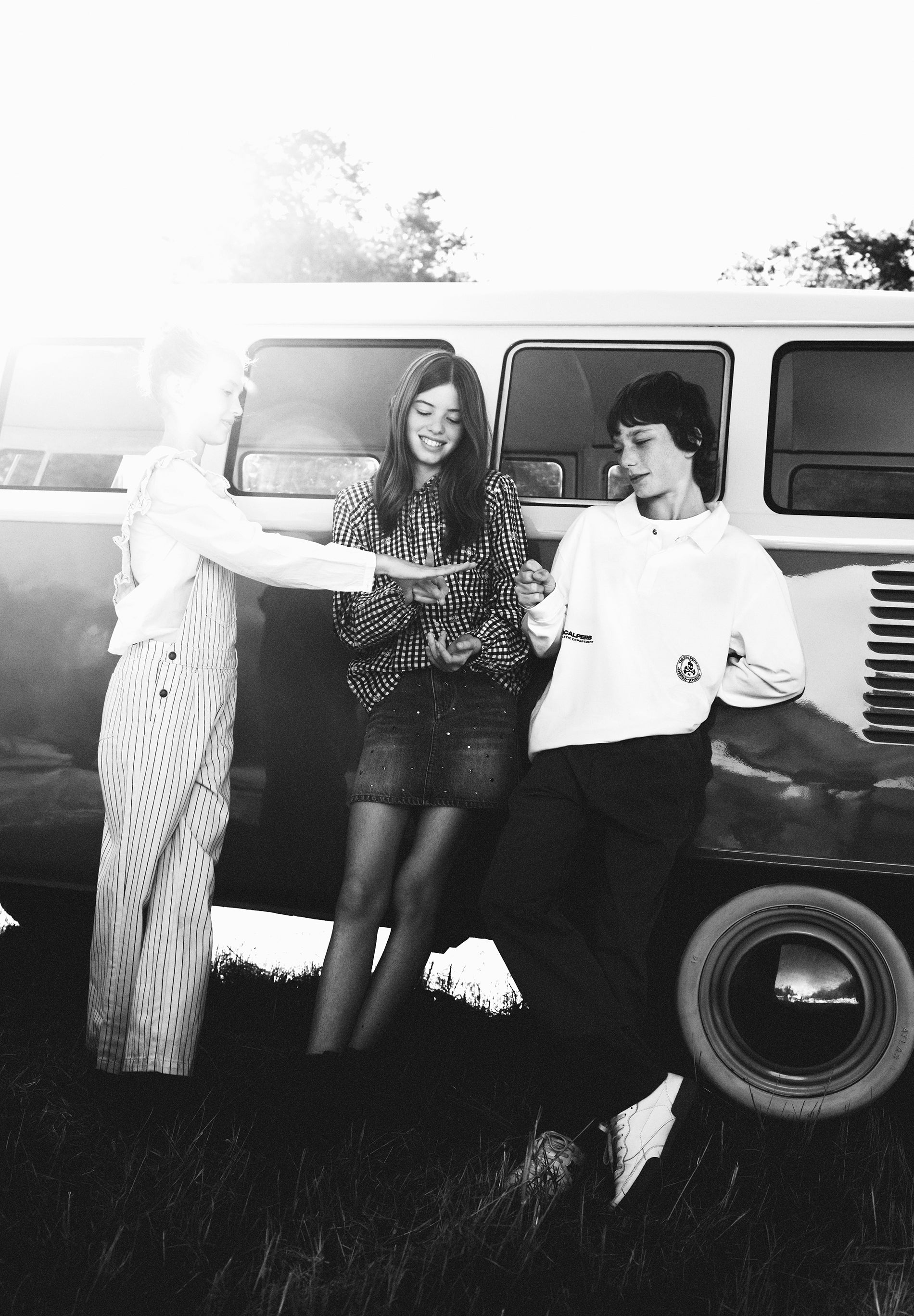 POLO PRINT LANGE MOUW