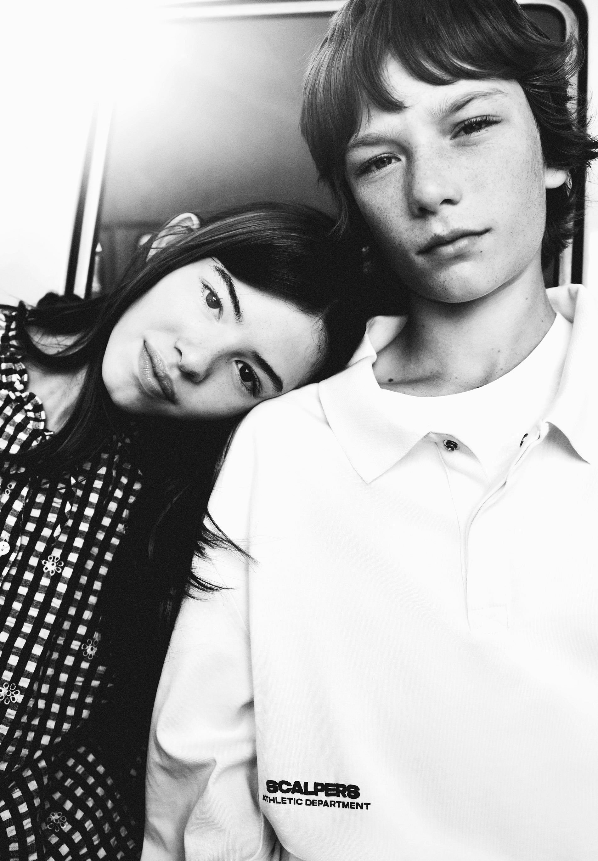 POLO PRINT LANGE MOUW