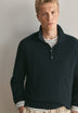 POLO SHIRT COLLAR SWEATER