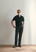 RELAXED FIT DRAWSTRING TROUSERS