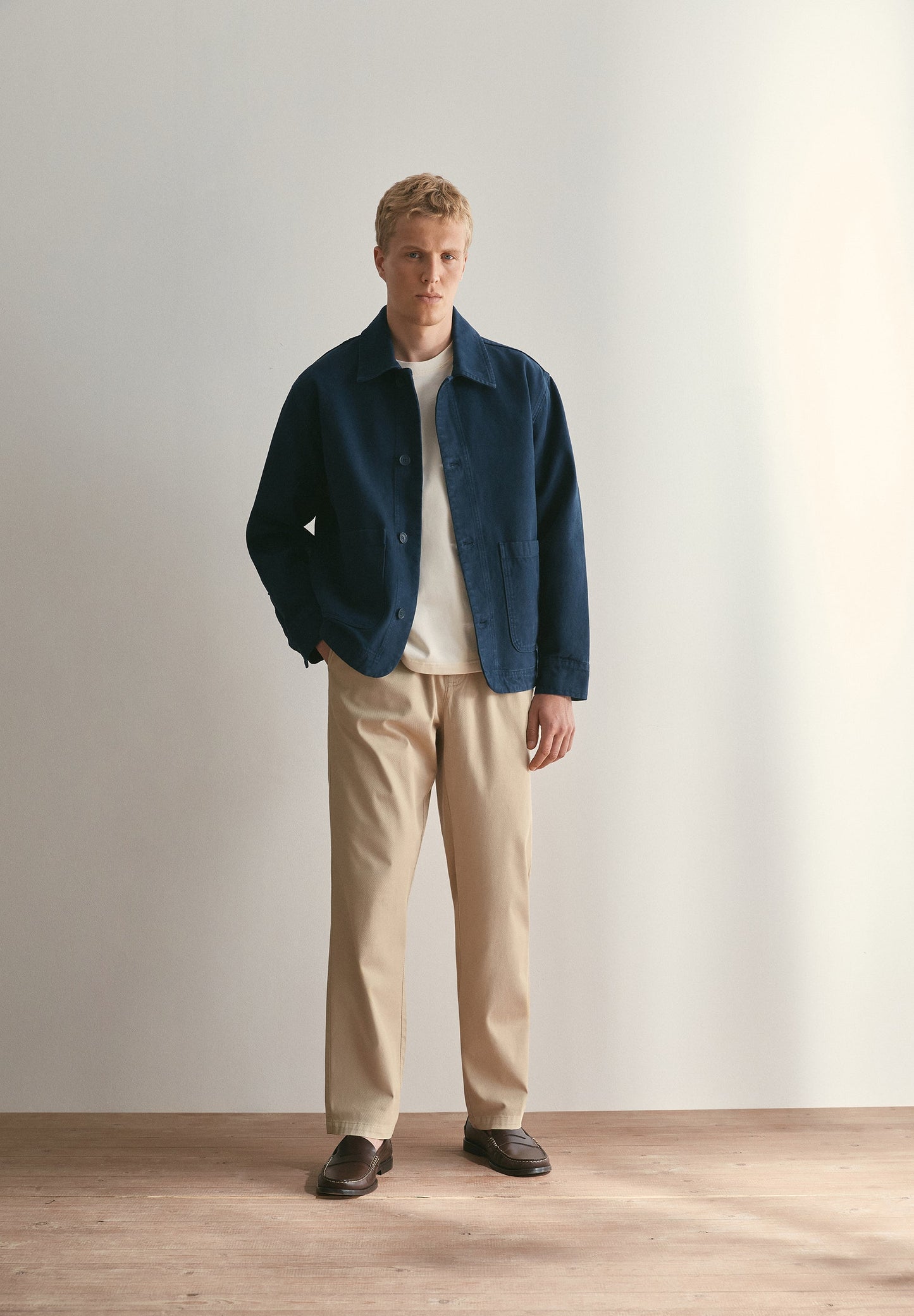 RELAXED FIT DRAWSTRING TROUSERS