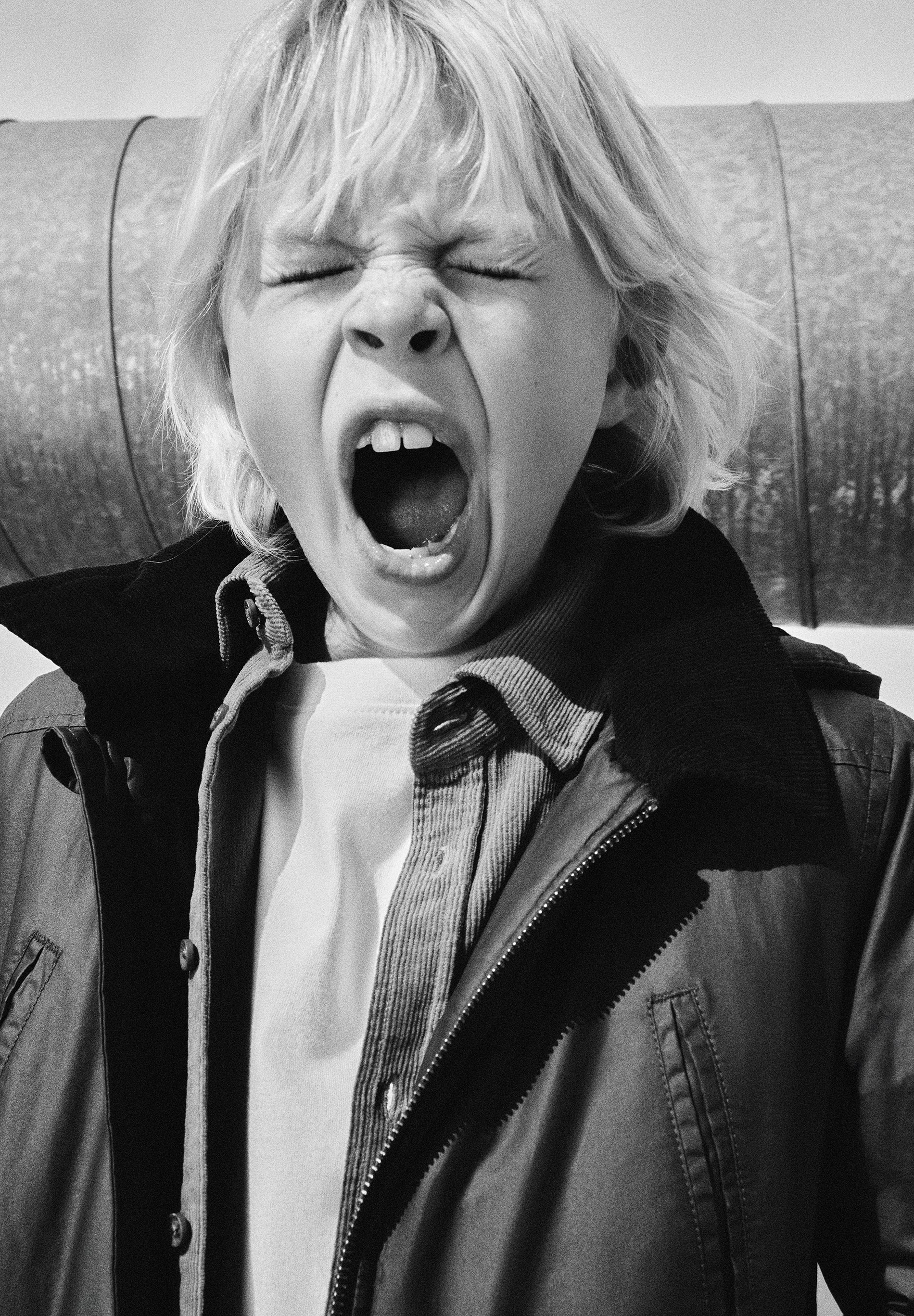 WAXED PARKA WITH CORDUROY LINING