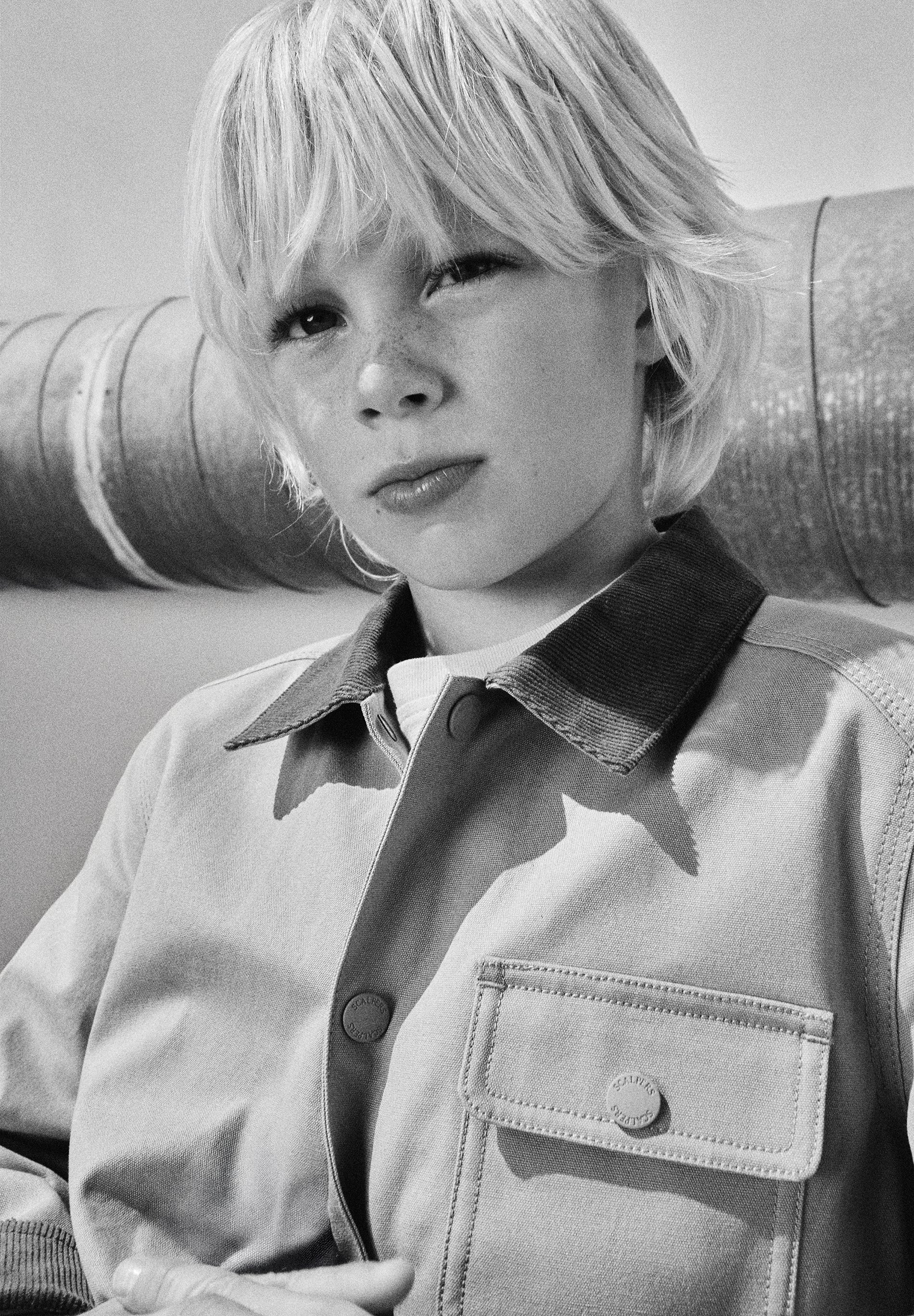 JACKET WITH SHIRT COLLAR