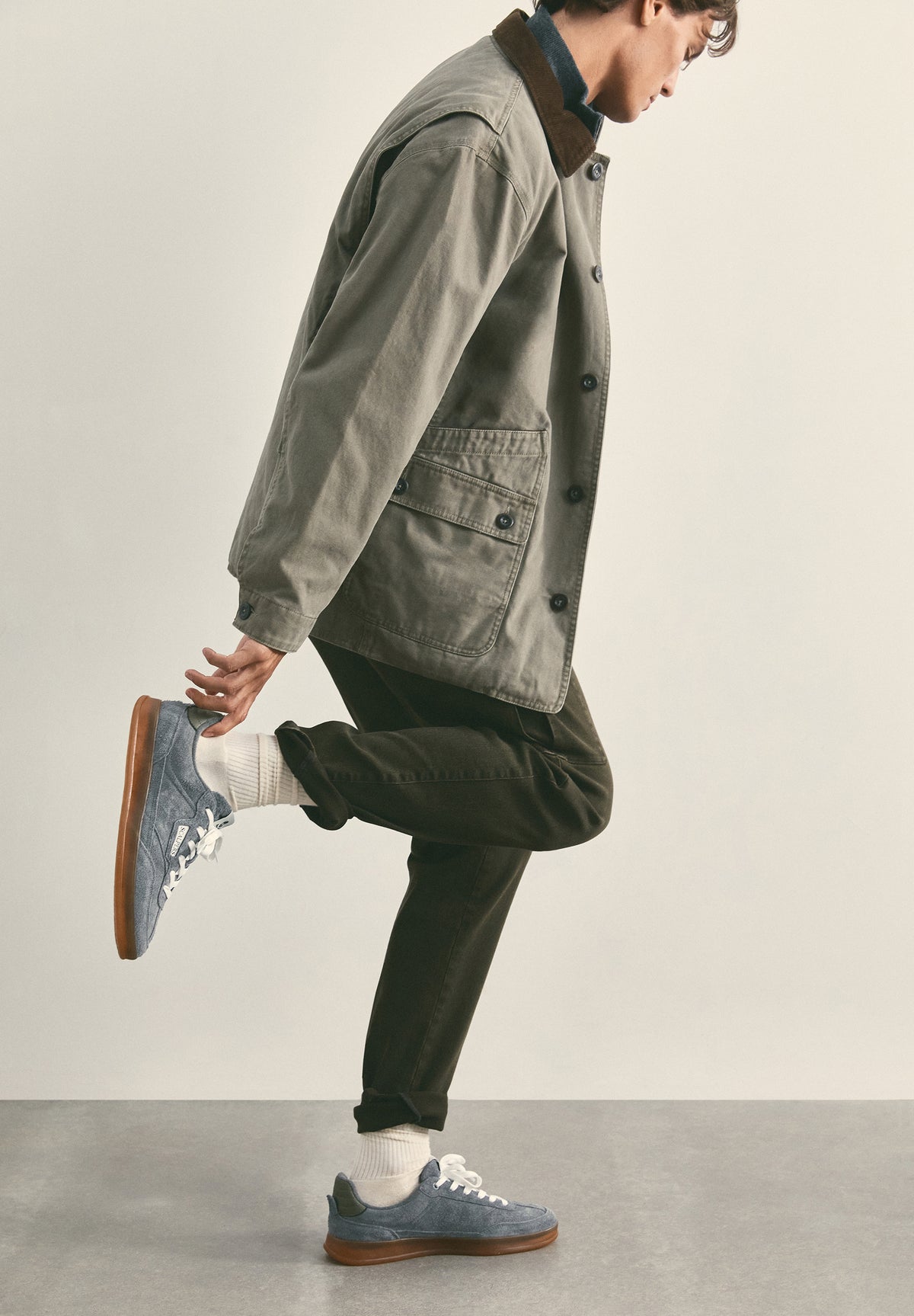 RETRO SUEDE SNEAKERS