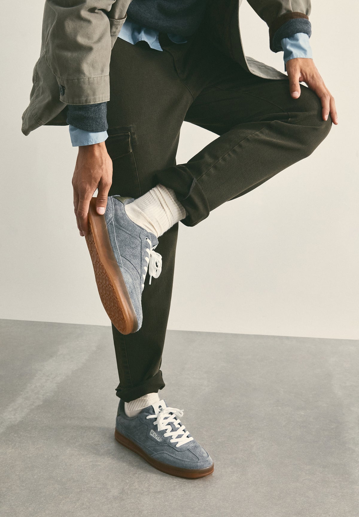 RETRO SUEDE SNEAKERS