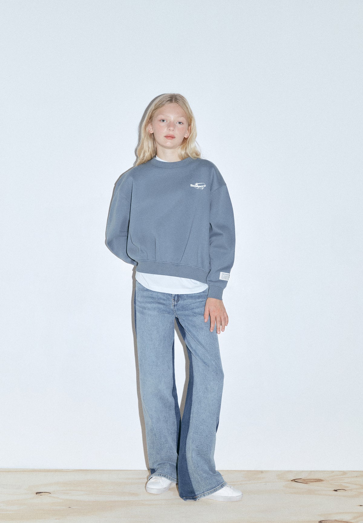BOXY FIT PRINTED SWEATSHIRT