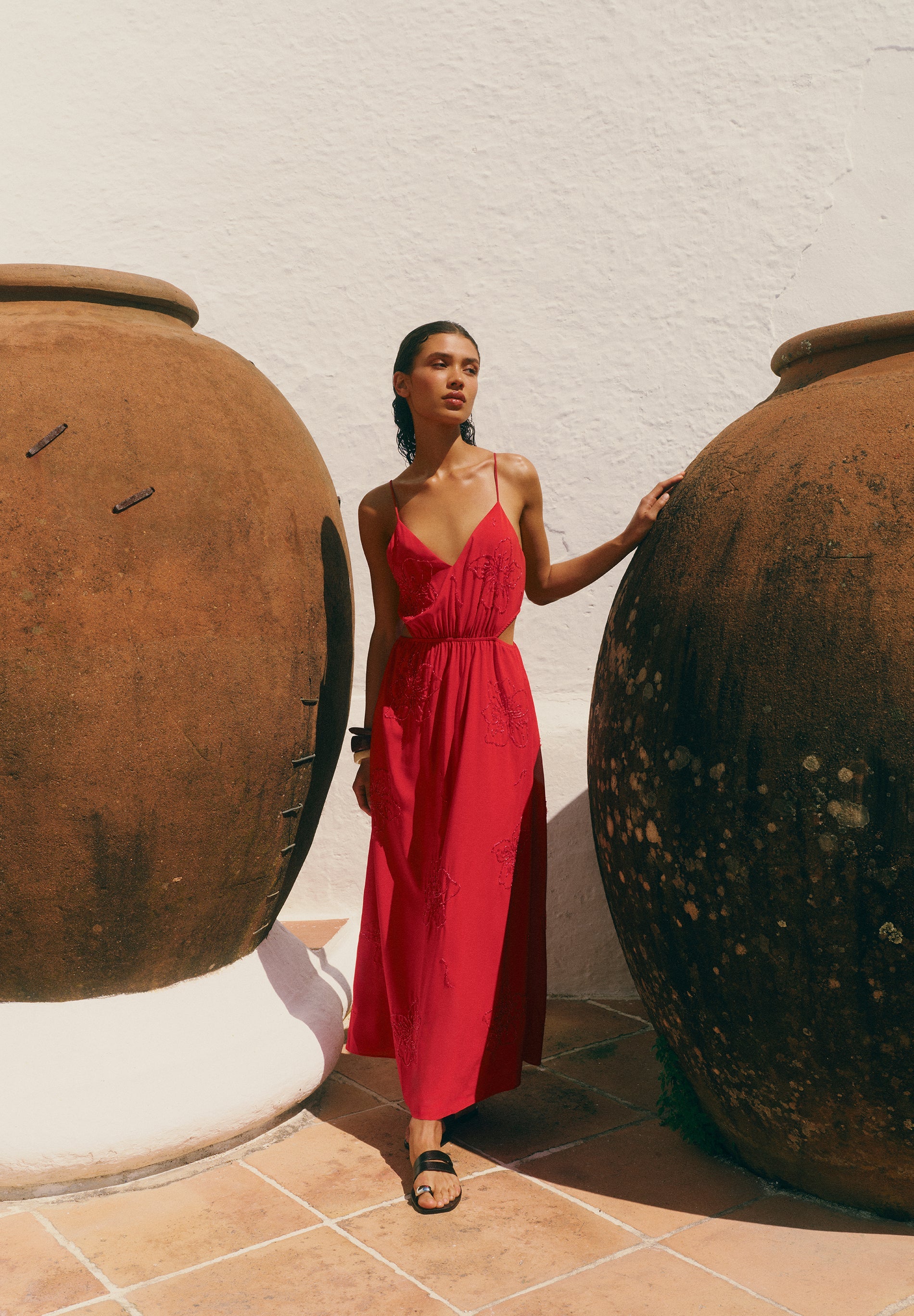 SCBEADS FLOWER DRESS