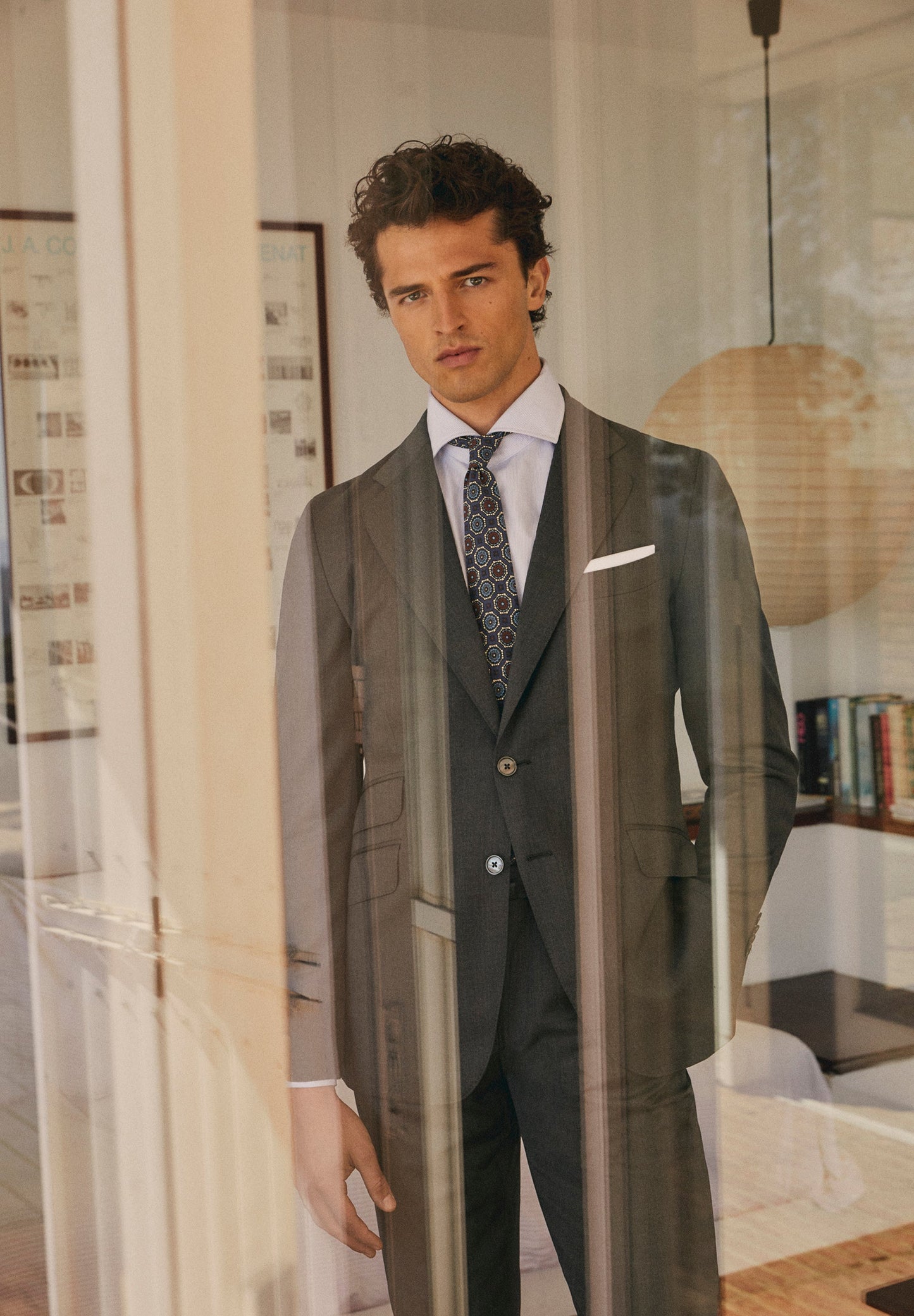 GREY WOOL SUIT