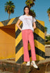 MIX FLARE PANTS GIRLS