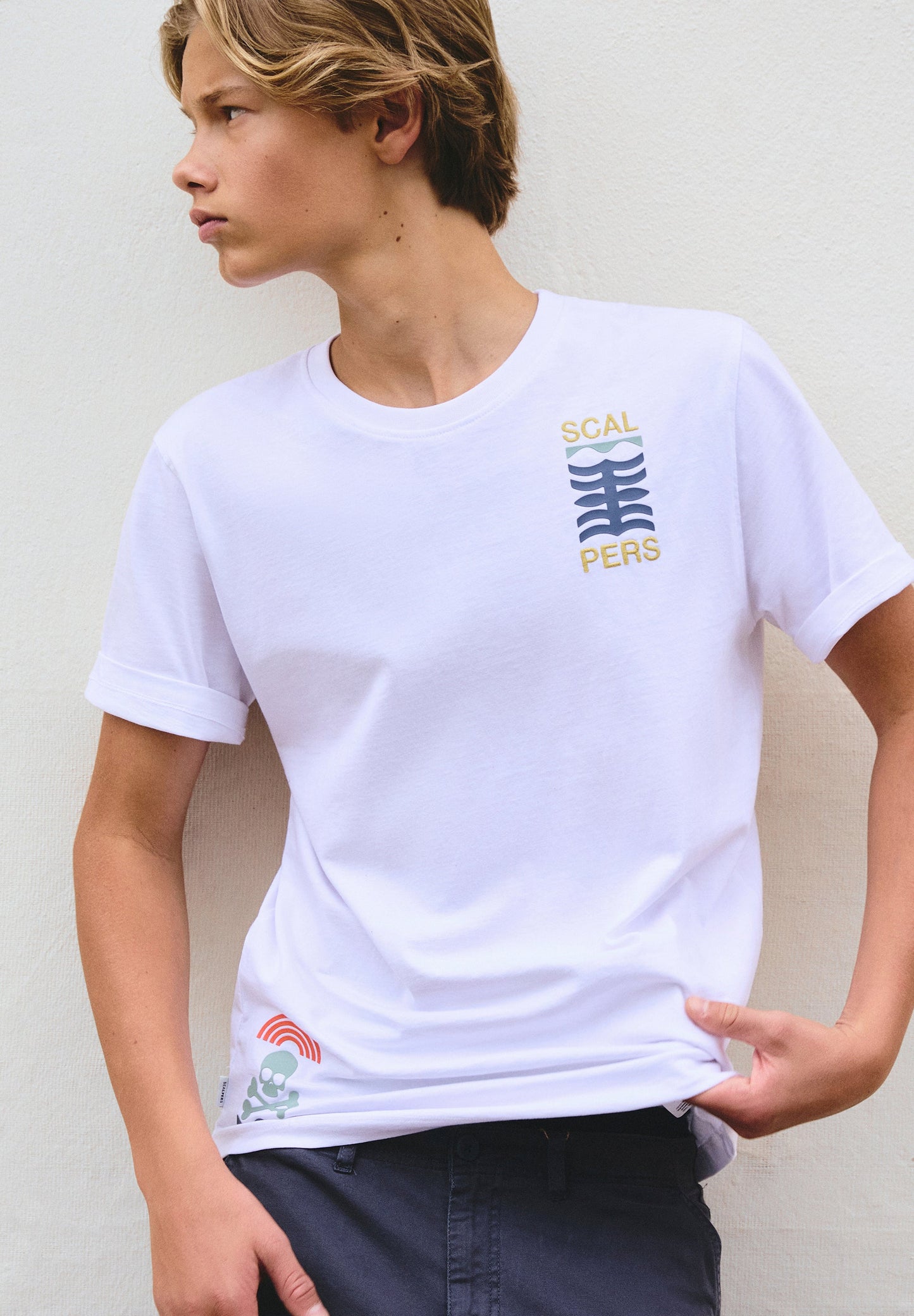 T-SHIRT WITH LOGO PRINT